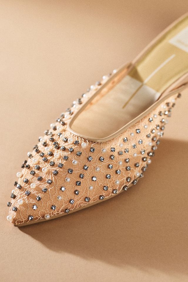 Dolce Vita Cleo Pearl Mule Heels #3