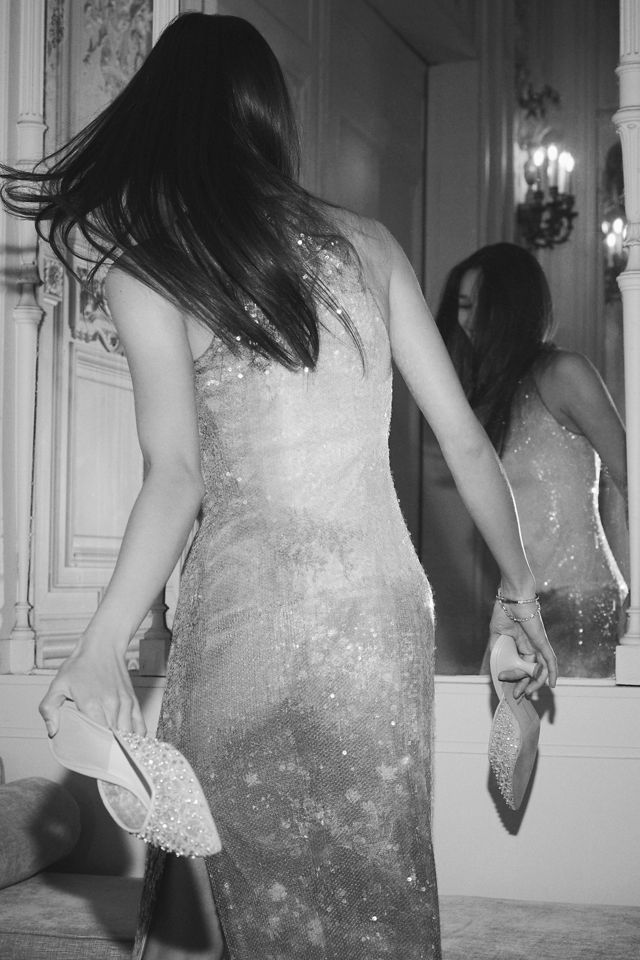 Dolce Vita Cleo Pearl Mule Heels #4