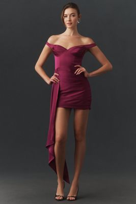 Katie May Opaline Strapless Mini Dress