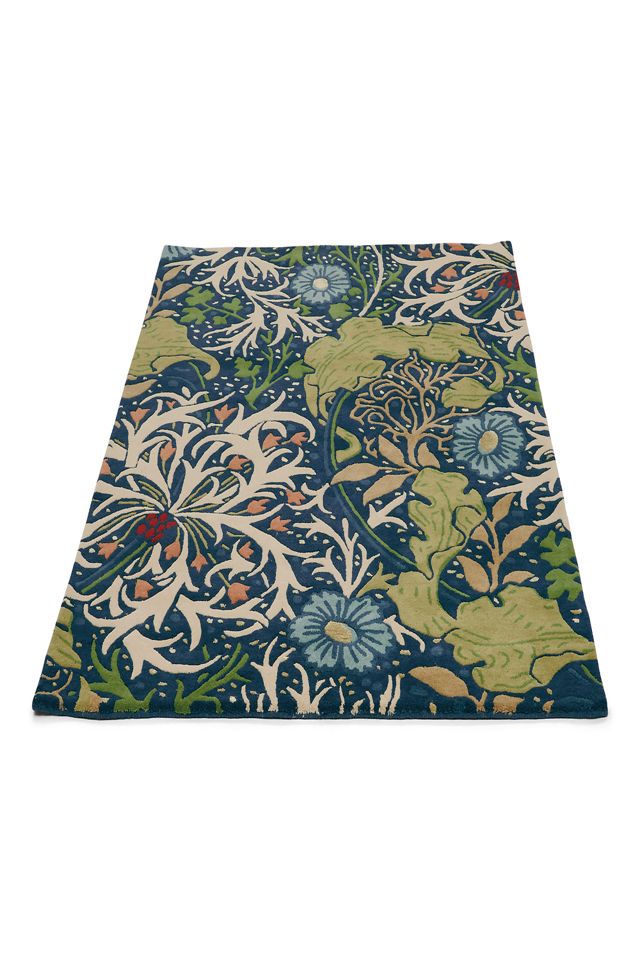 Morris & Co Seaweed Ink Rug #1