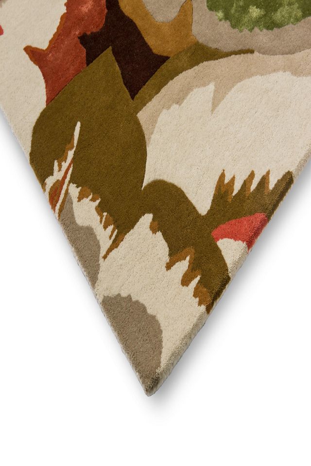 Harlequin Calathea Amber and Brazilian Rosewood Rug #2