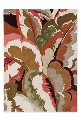 Harlequin Calathea Amber and Brazilian Rosewood Rug