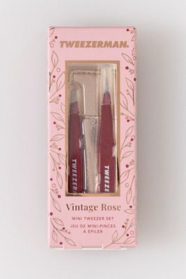 Tweezerman Vintage Rose Mini Tweezer Set