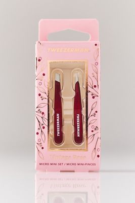 Tweezerman Vintage Rose Micro Mini Tweezer Set