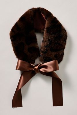 Violet & Brooks Faux-Fur Leopard Headband