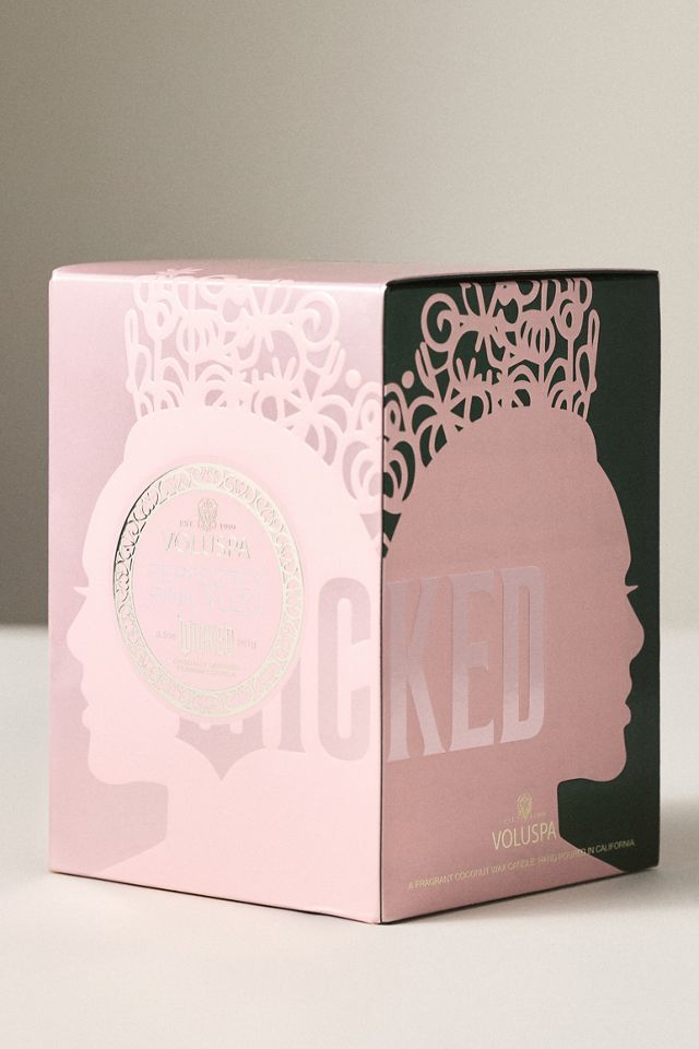 Voluspa Perfectly Pink Yuzu Wicked Glass Candle #3