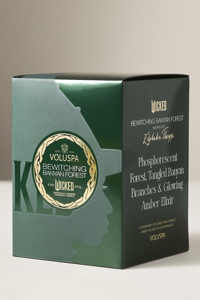 Voluspa Bewitching Banyan Forest Wicked Glass Candle #3