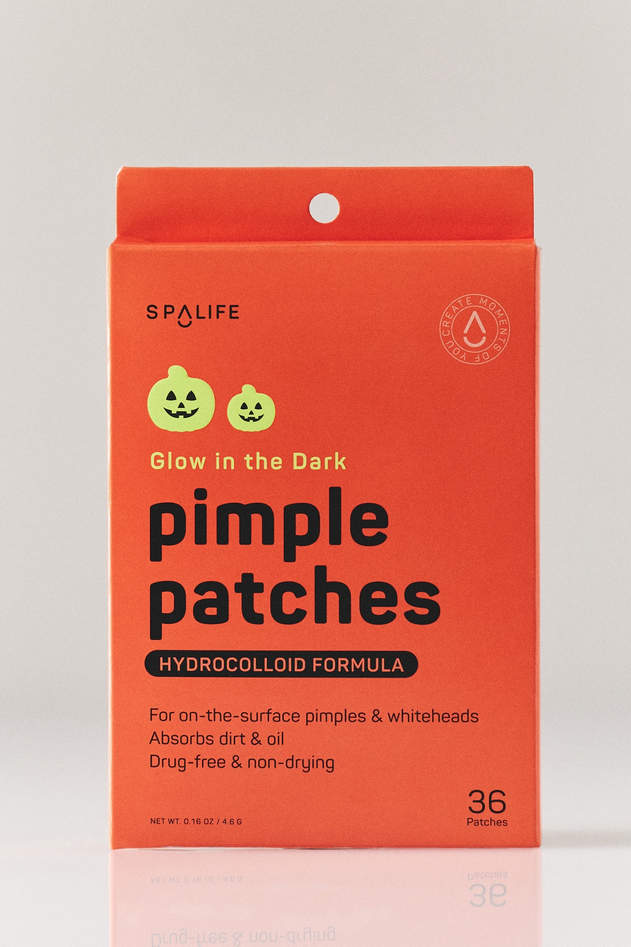 SpaLife Glow-In-The-Dark Pumpkin Pimple Patches