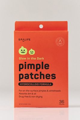 SpaLife Glow-In-The-Dark Pumpkin Pimple Patches