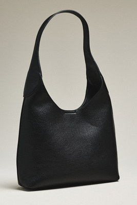 Rachel Zoe Smooth Vegan-leather Tote In Black