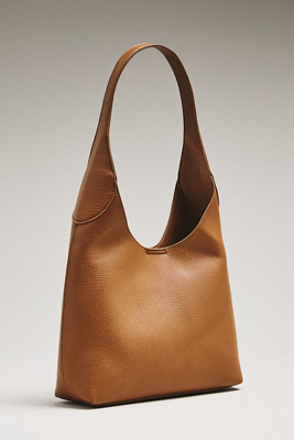 Rachel Zoe Smooth Vegan-leather Tote In Sand