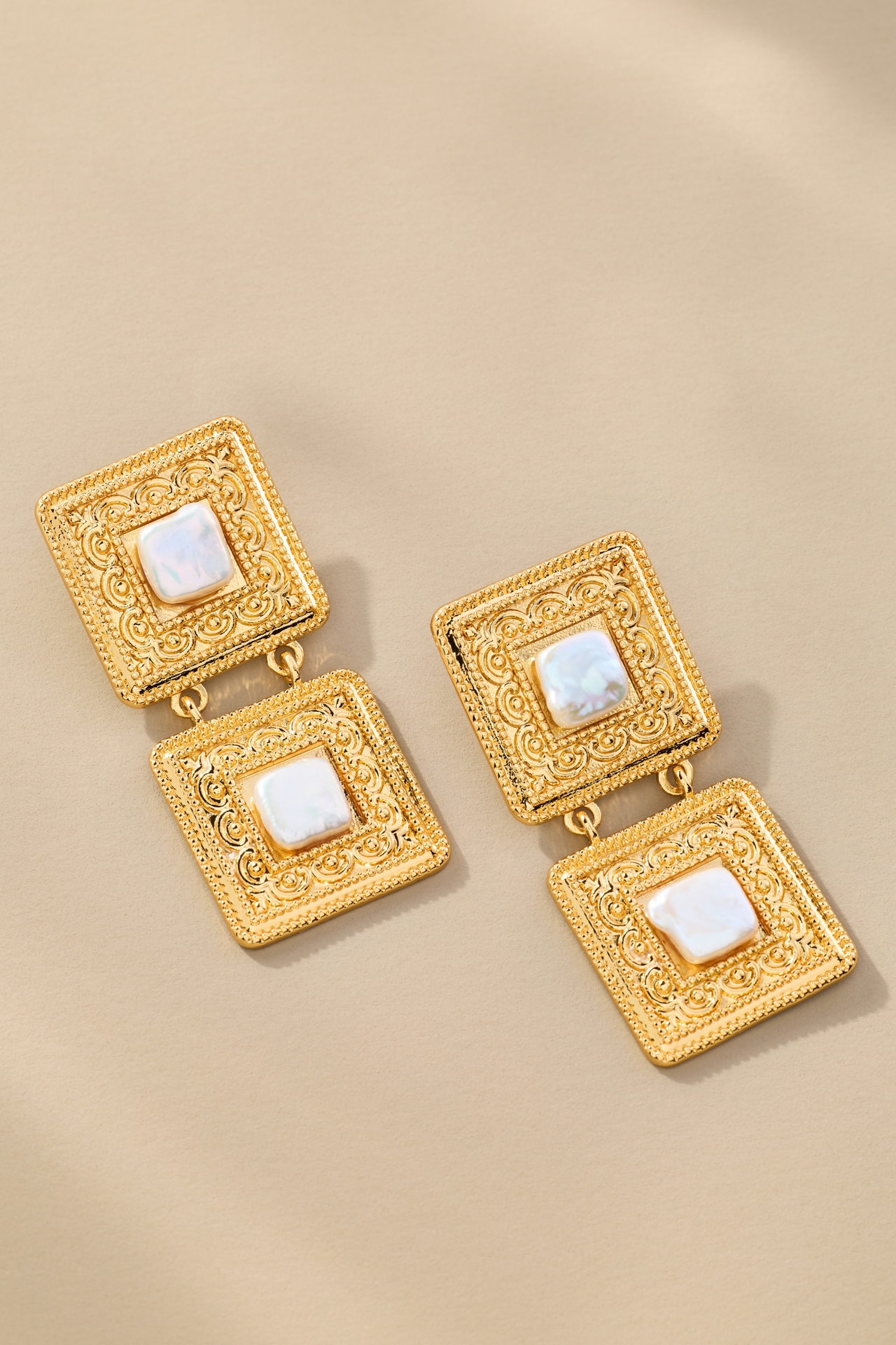 Frasier Sterling High Tea Drop Earrings