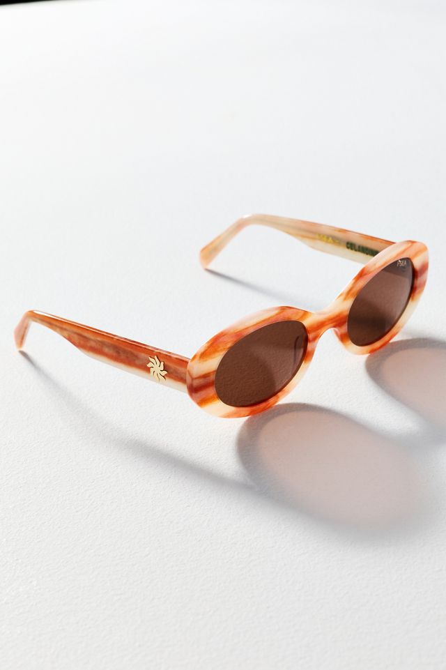 I-SEA Oval Celandine Sunglasses #1