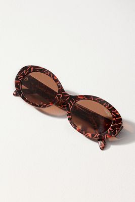 I-SEA Oval Celandine Sunglasses