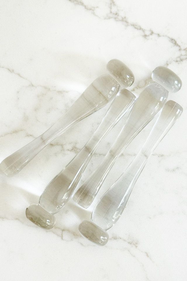 Old Flame Candle Co. Vintage 1940s Glass Muddler Set #1