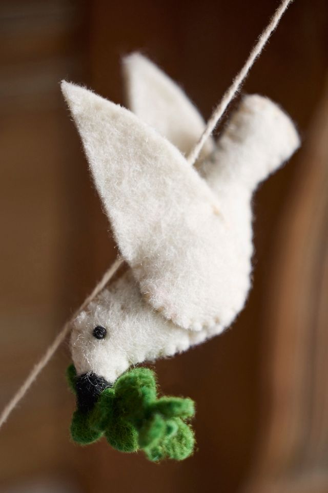 Peace Felt Garland #3