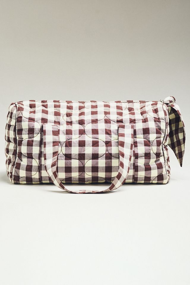 Damson Madder x Anthropologie Exclusive Cotton Quilted Weekender Bag #1