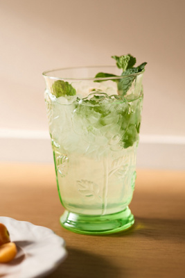 Rosette Juice Glasses, Set of 4