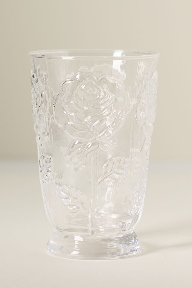 Rosette Juice Glasses, Set of 4 #1