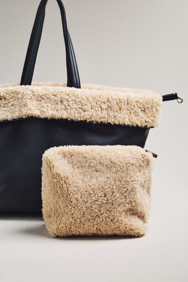 Reversible Sherpa Fleece Tote #2