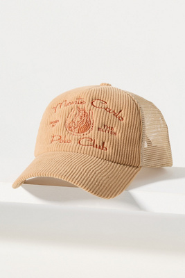 Worn/west Trucker Hat In Brown
