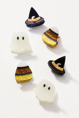 Halloween Mini Hair Claw Clips, Set of 6