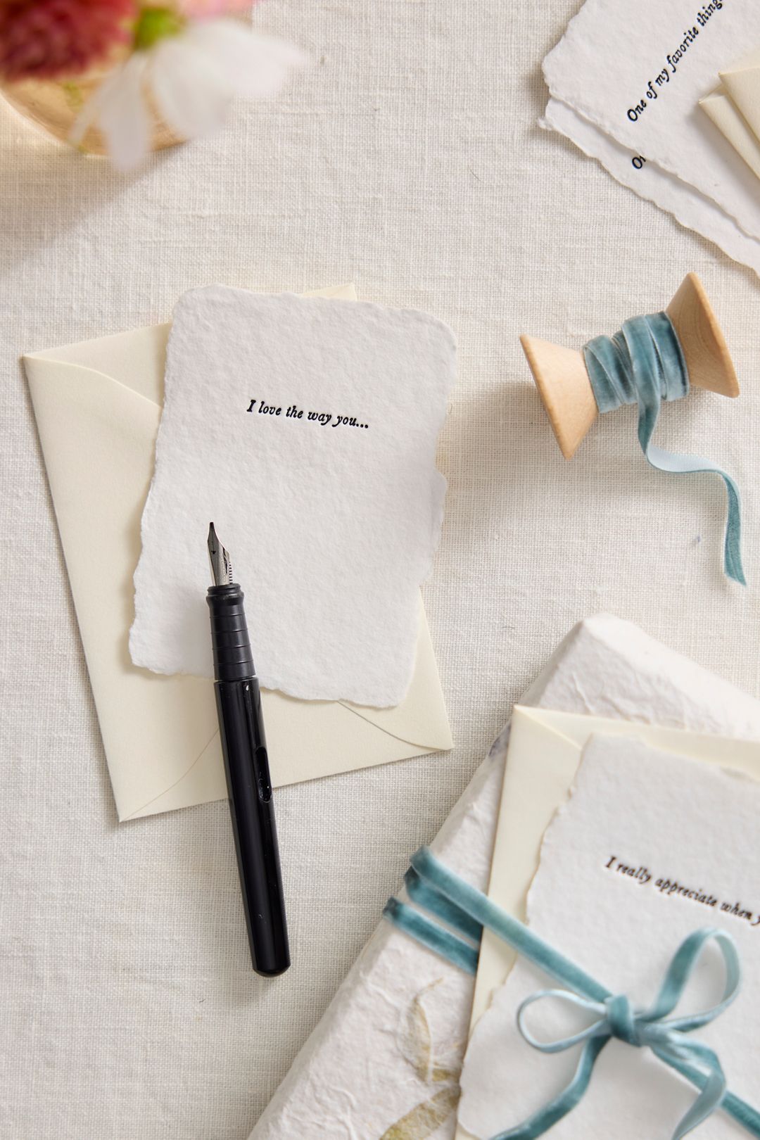Letterpress Love Notes Stationery Set - Multi, One Size
