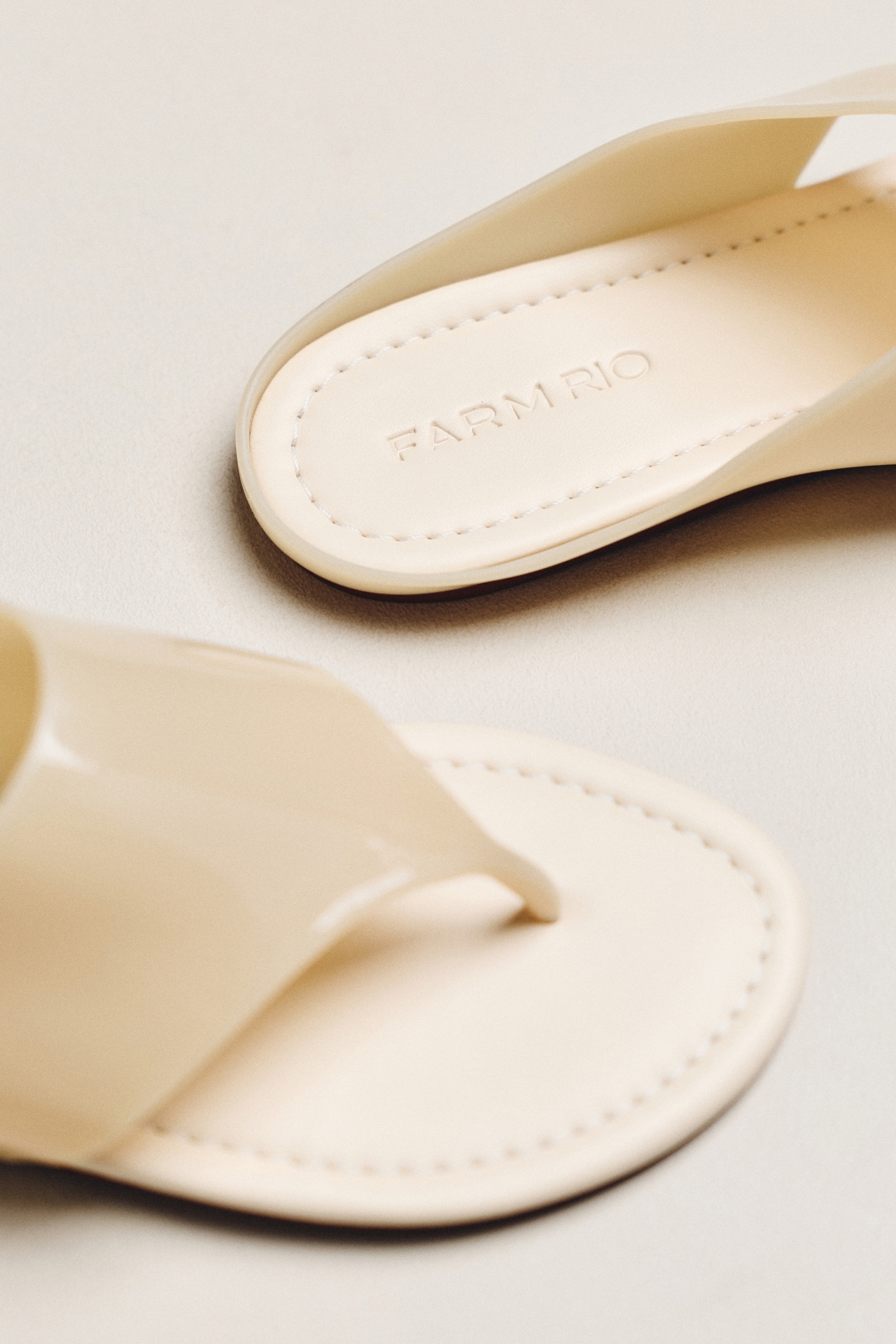 Farm Rio Jelly Thong Sandals