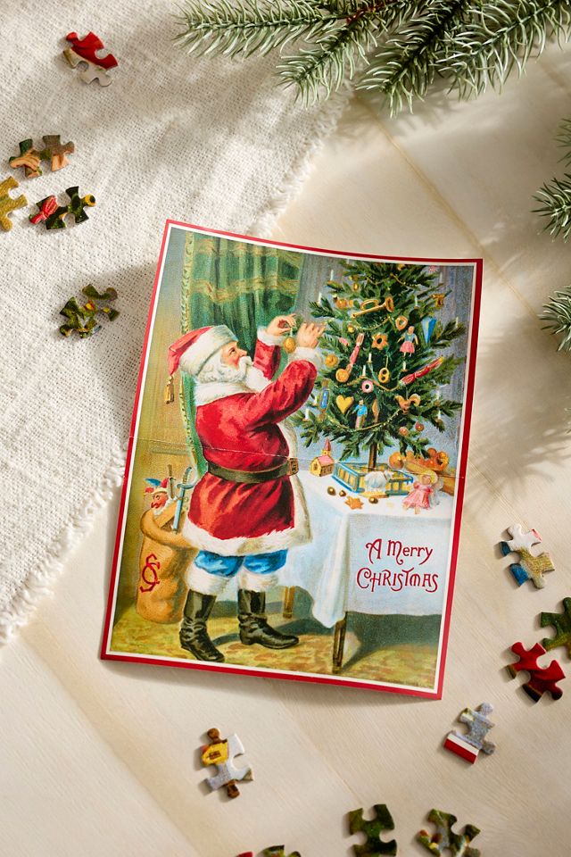 Vintage Christmas Mini Puzzle #1