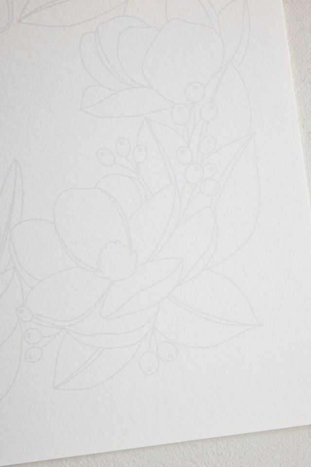 Floral Wreath Watercolor Kit #2