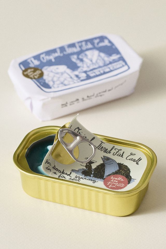 The Original Tinned Fish Candle Woody Juniper & Fir Aluminum Candle #2