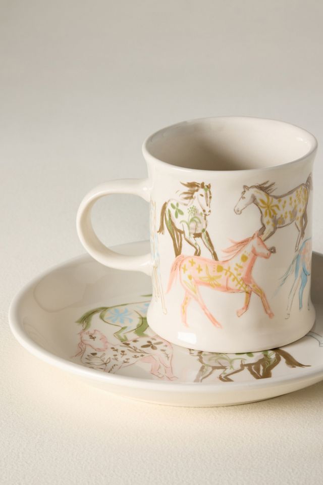 Run Wild Stoneware Mug #4