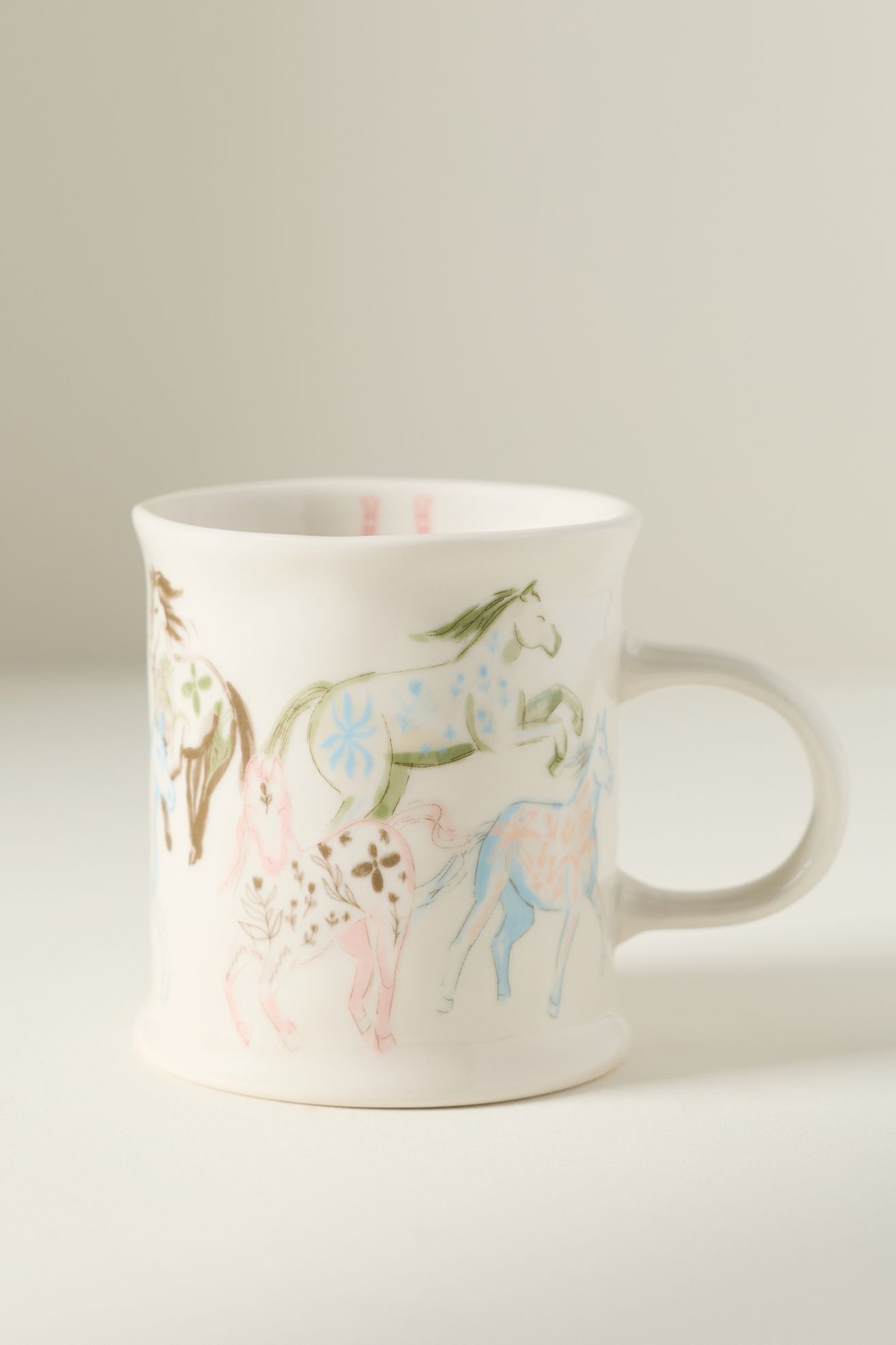 Run Wild Stoneware Mug - Neutral, Standard, One Size