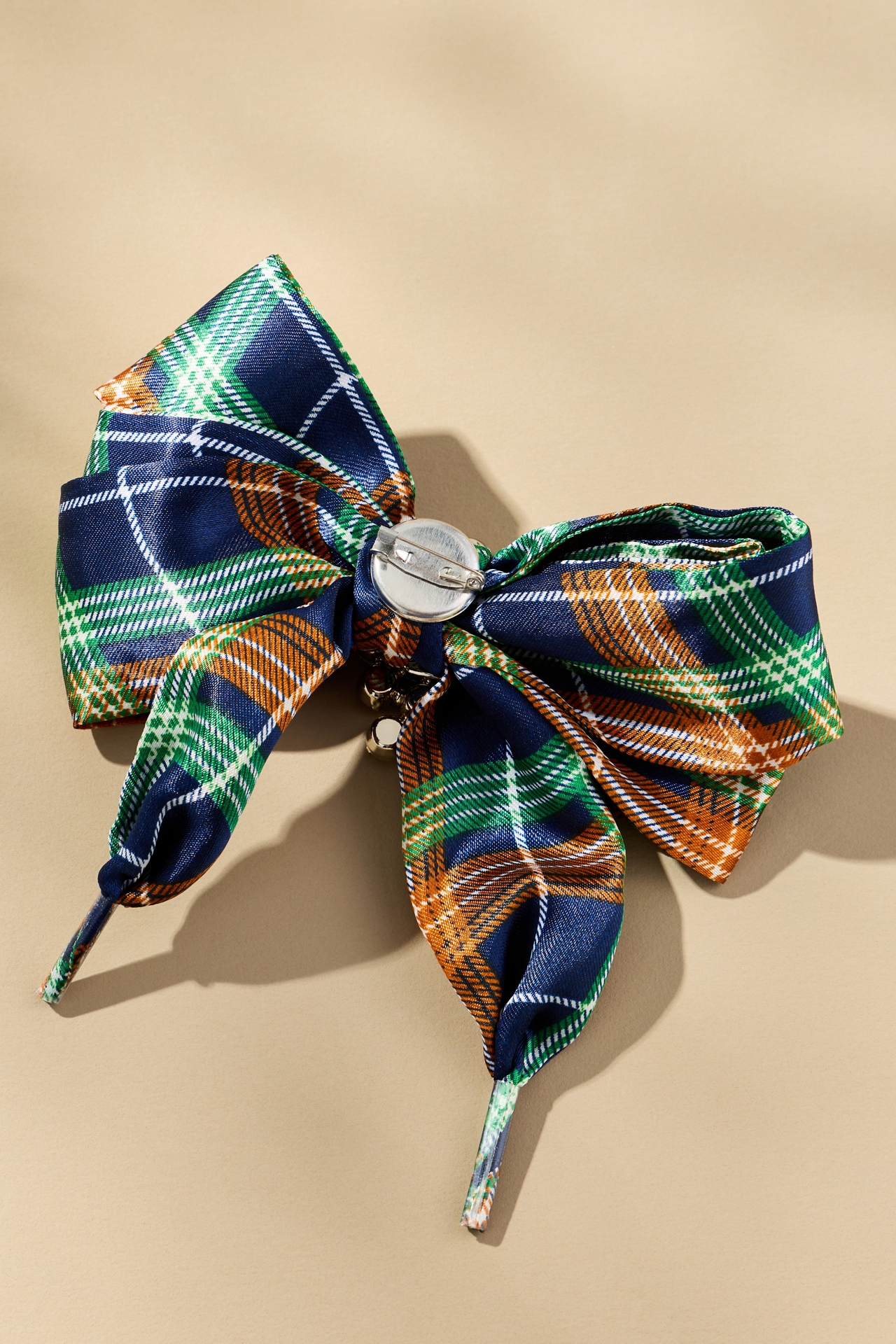 Ribbon Bow Crystal Brooch