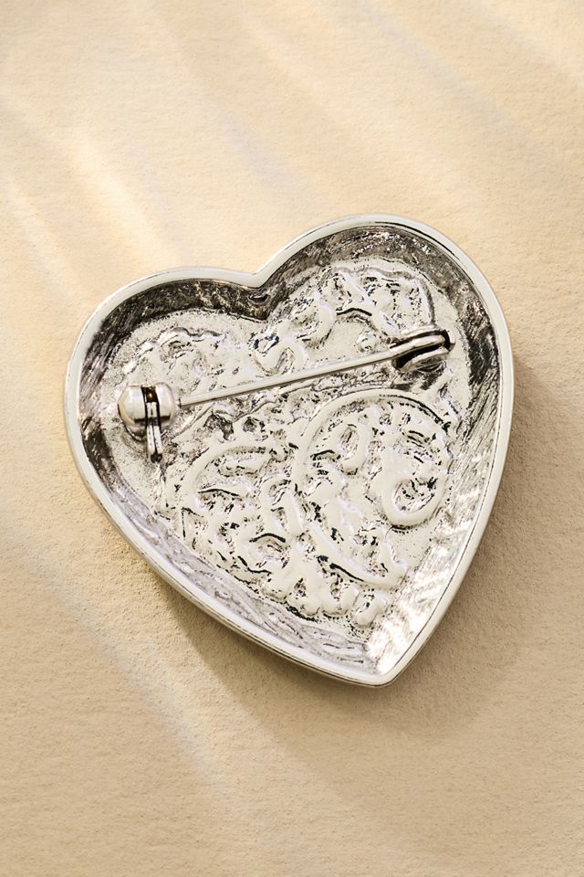 Vintage Heart Brooch #1