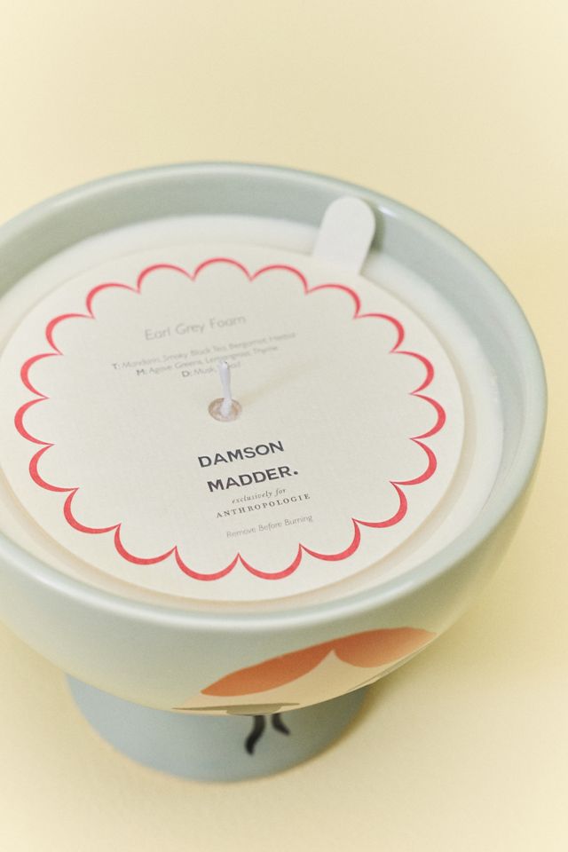Damson Madder Gourmand Earl Grey Ceramic Pedestal Candle #2