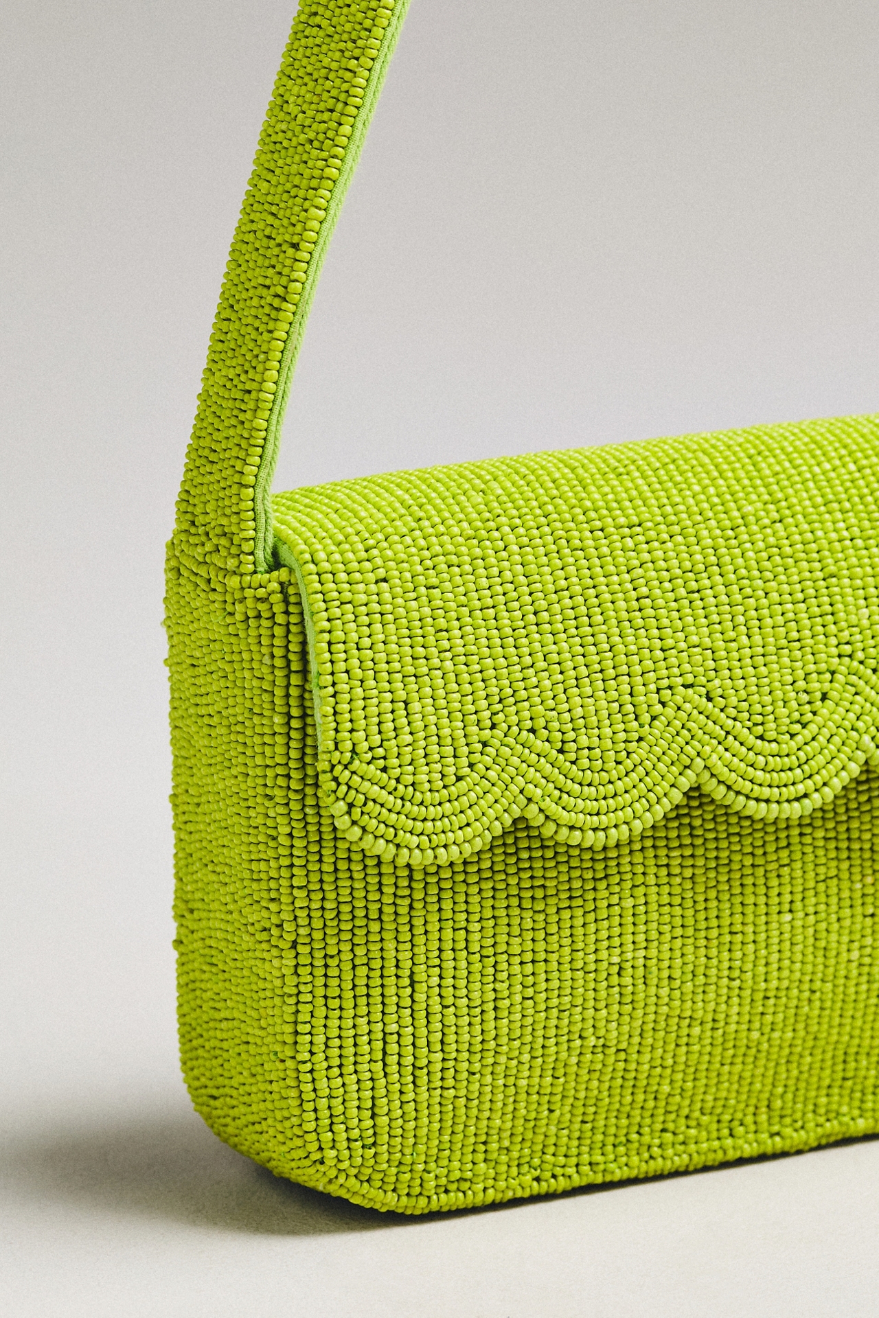 The Fiona Beaded Bag: Scalloped Edition