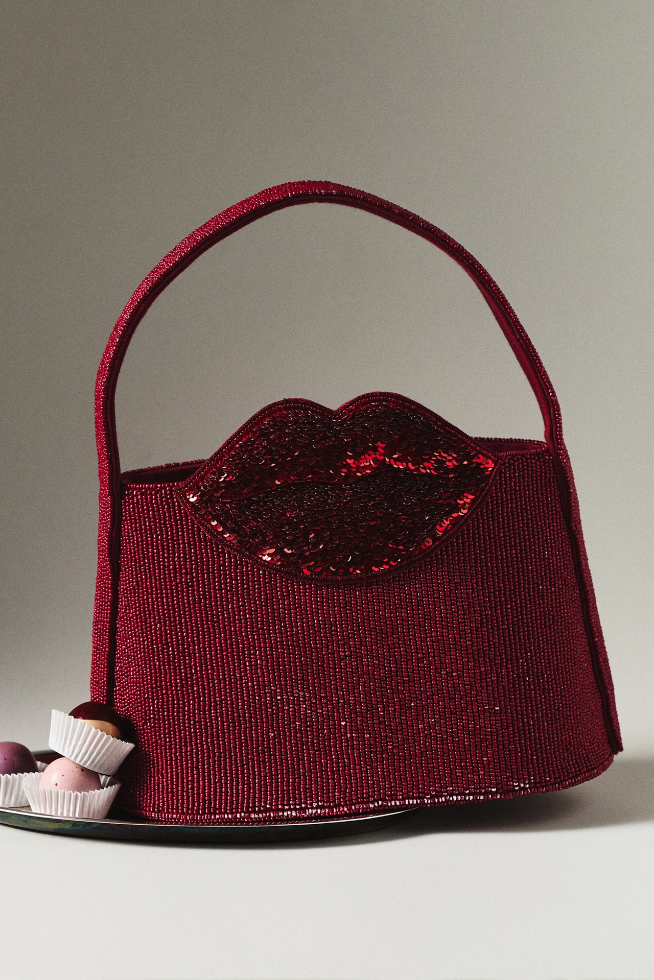 Maeve Beaded Icon Tote Bag