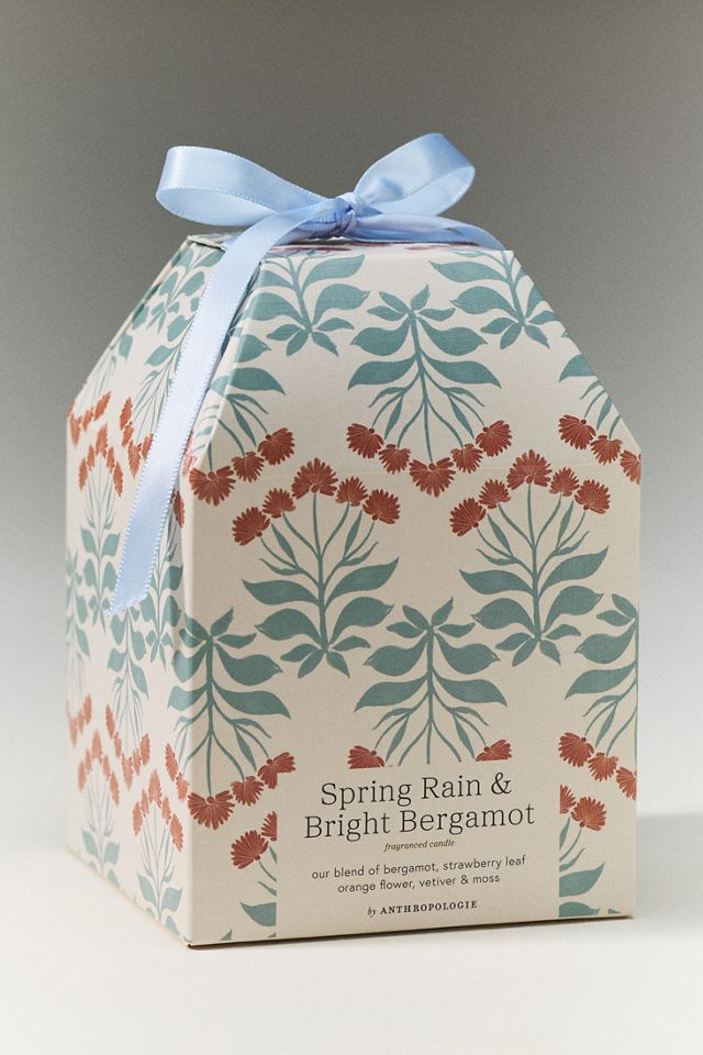 Spring Cottage Fresh Spring Rain & Bright Bergamot Ceramic Boxed