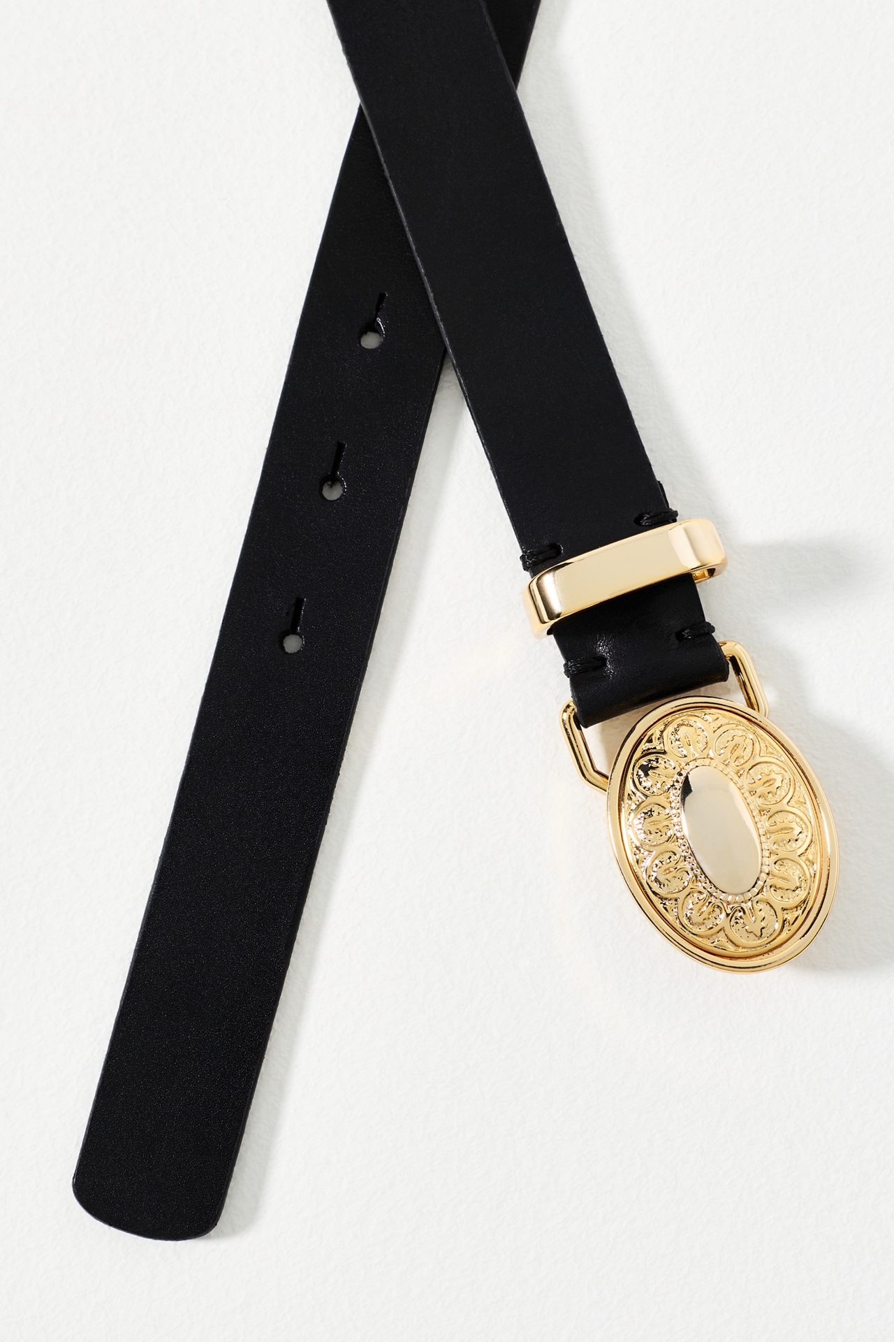 Icon Oval Buckle Belt