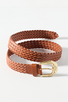 Western Buckle Woven Belt