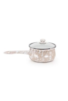 Golden Rabbit 1.25 Quart Enamelware Sauce Pan