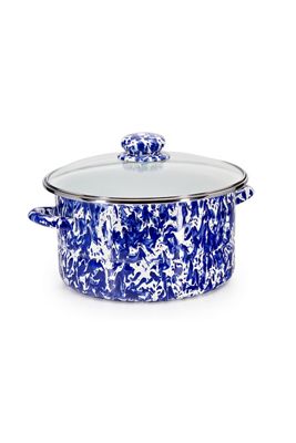 Golden Rabbit 6 Quart Enamelware Stock Pot