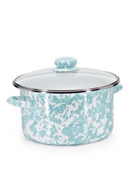 Golden Rabbit 6 Quart Enamelware Stock Pot