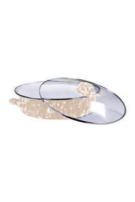 Golden Rabbit 5 qt Enamelware Saute Pan