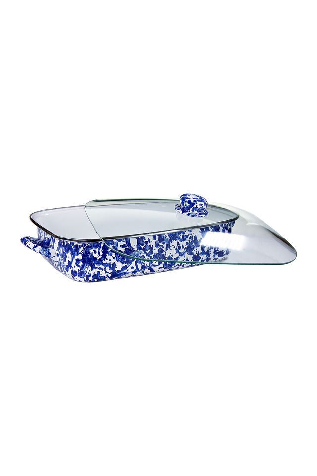 Golden Rabbit 10.5 Quart Enamelware Roasting Pan #1