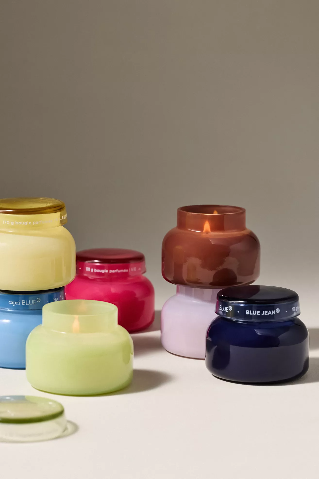 Capri Blue Volcano Glass Jar Candle - thumbnail 7