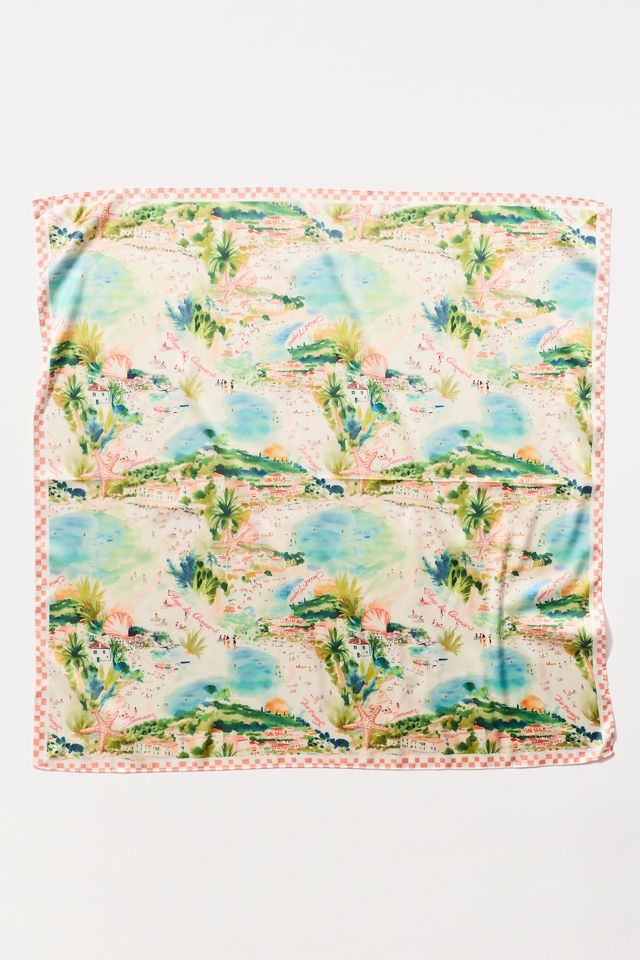 Celandine Printed Hair Scarves, Set of 2 #1