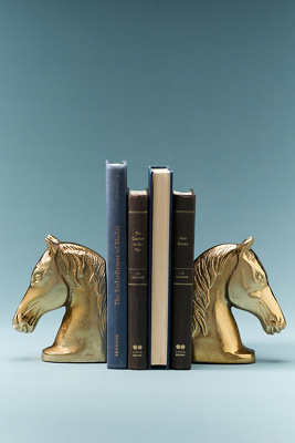 アンティーク雑貨 Horse Bookend Horse Bookend set｜馬モチーフのブックエンド
