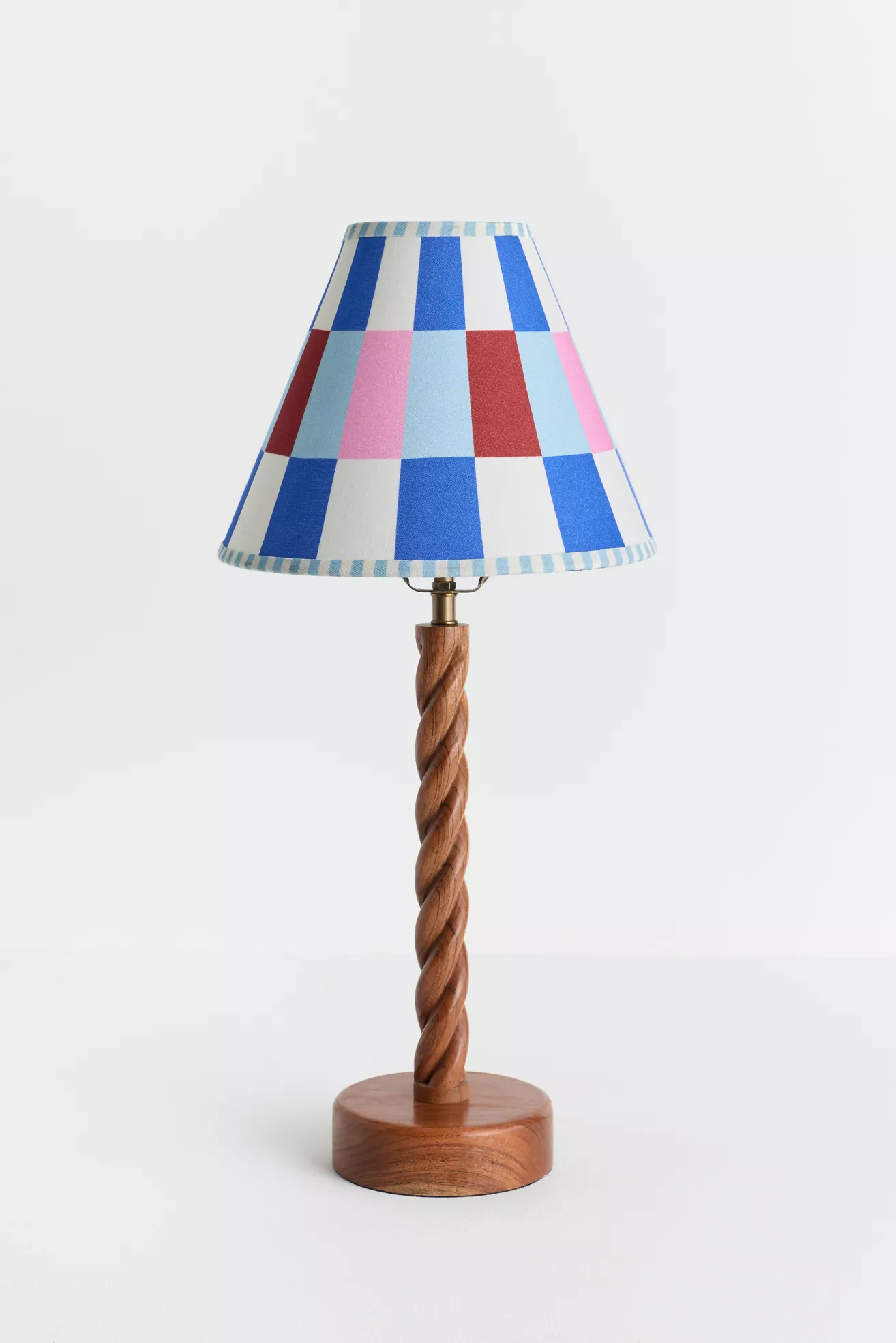 Twisted Wood Table Lamp Base - thumbnail 4